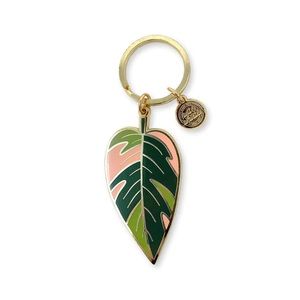 Wit & Whistle enamel keychain
